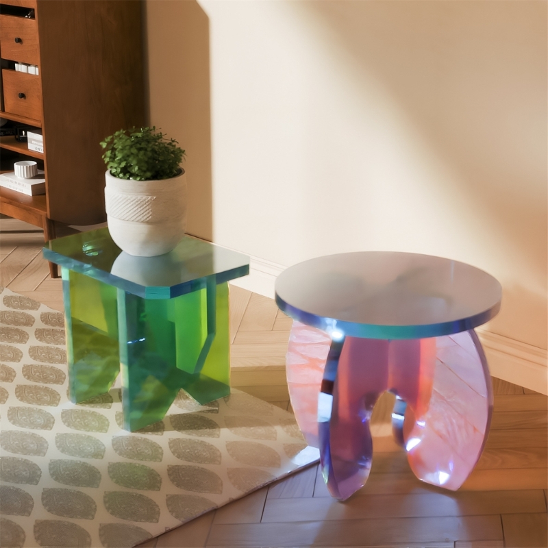Square and Round Modular Stool - Resin Mold Jewelry recension och pris