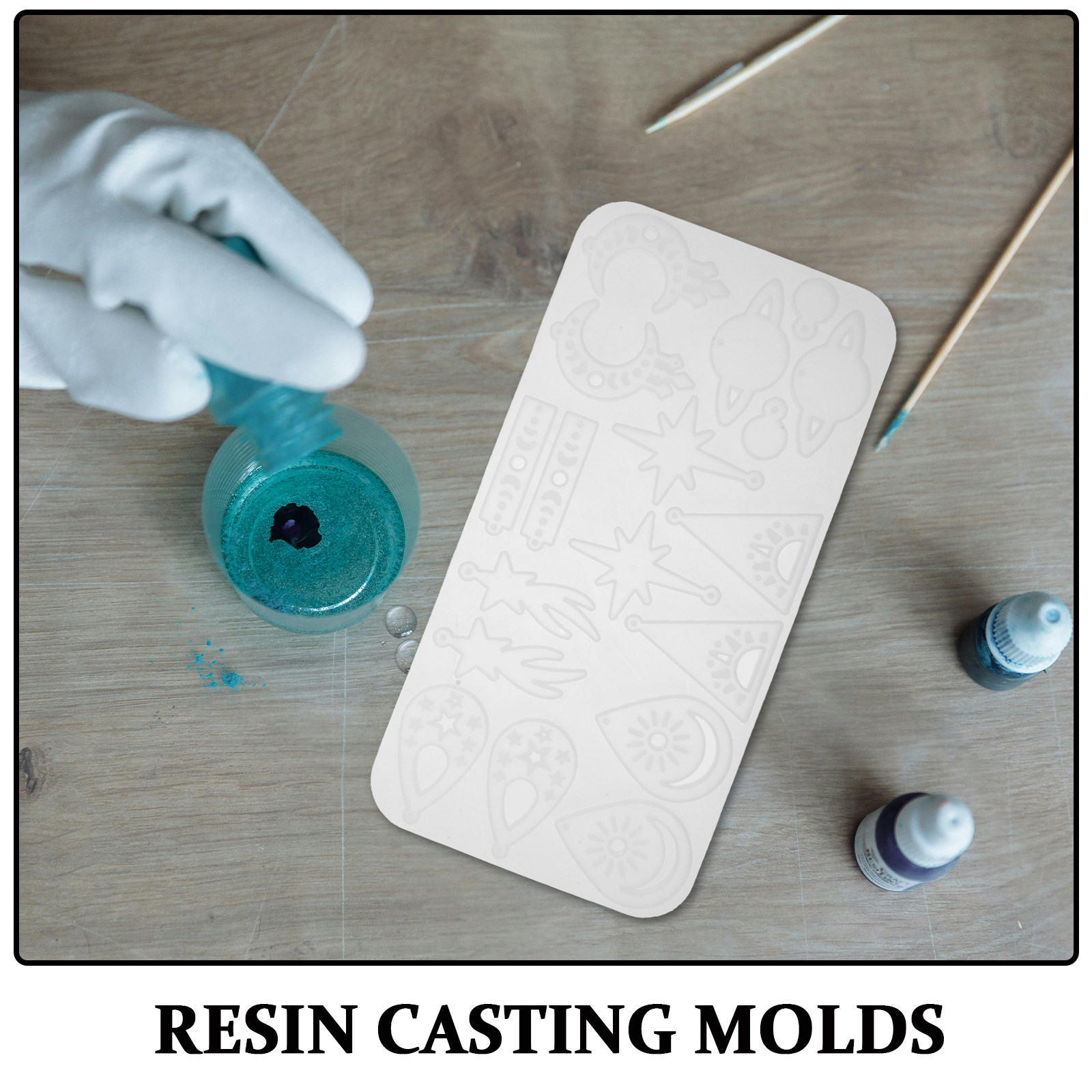 Epoxy Resin Jewelry Molds Sili - Resin Mold Jewelry recension och pris