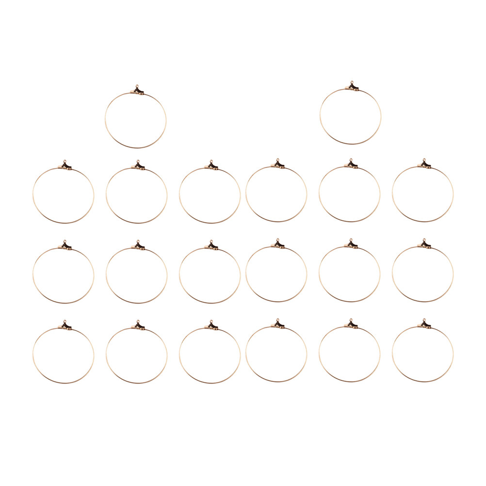 20Pcs Copper Earrings Accessor - Jewelry Making Classes recension och pris