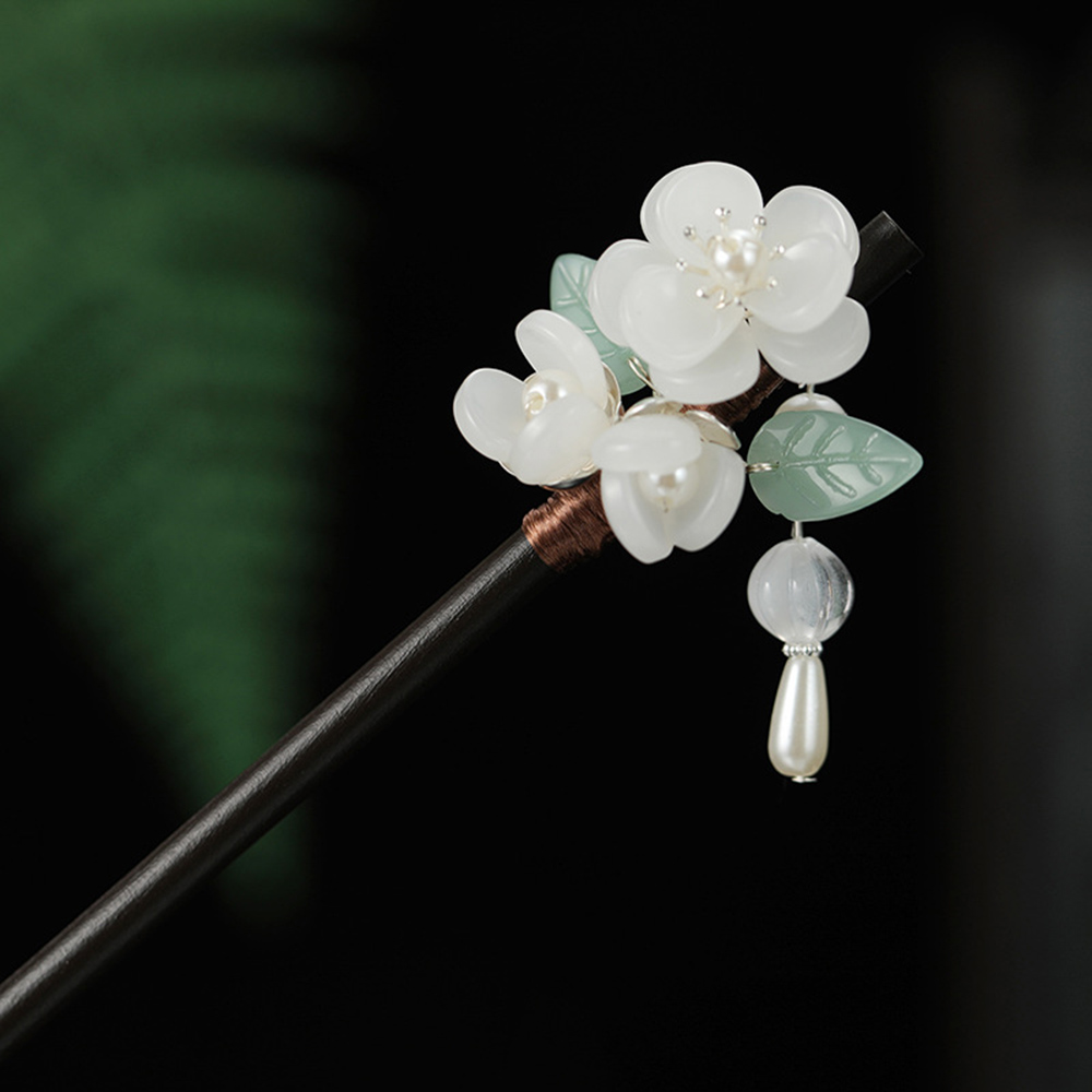 Retro Flower Hairpin With Pear - Jewelry Making Adults recension och pris