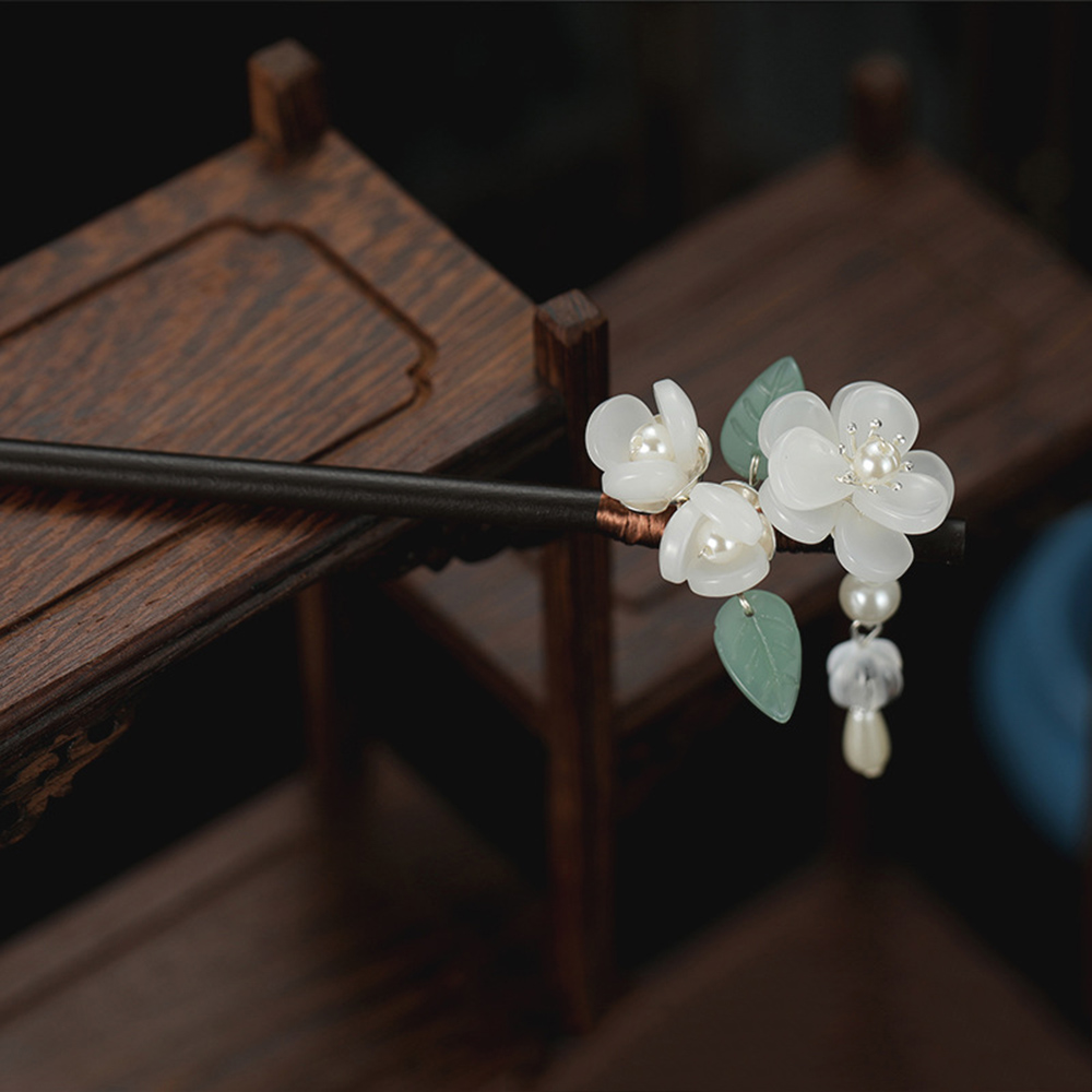 Retro Flower Hairpin With Pear - Jewelry Making Adults recension och pris