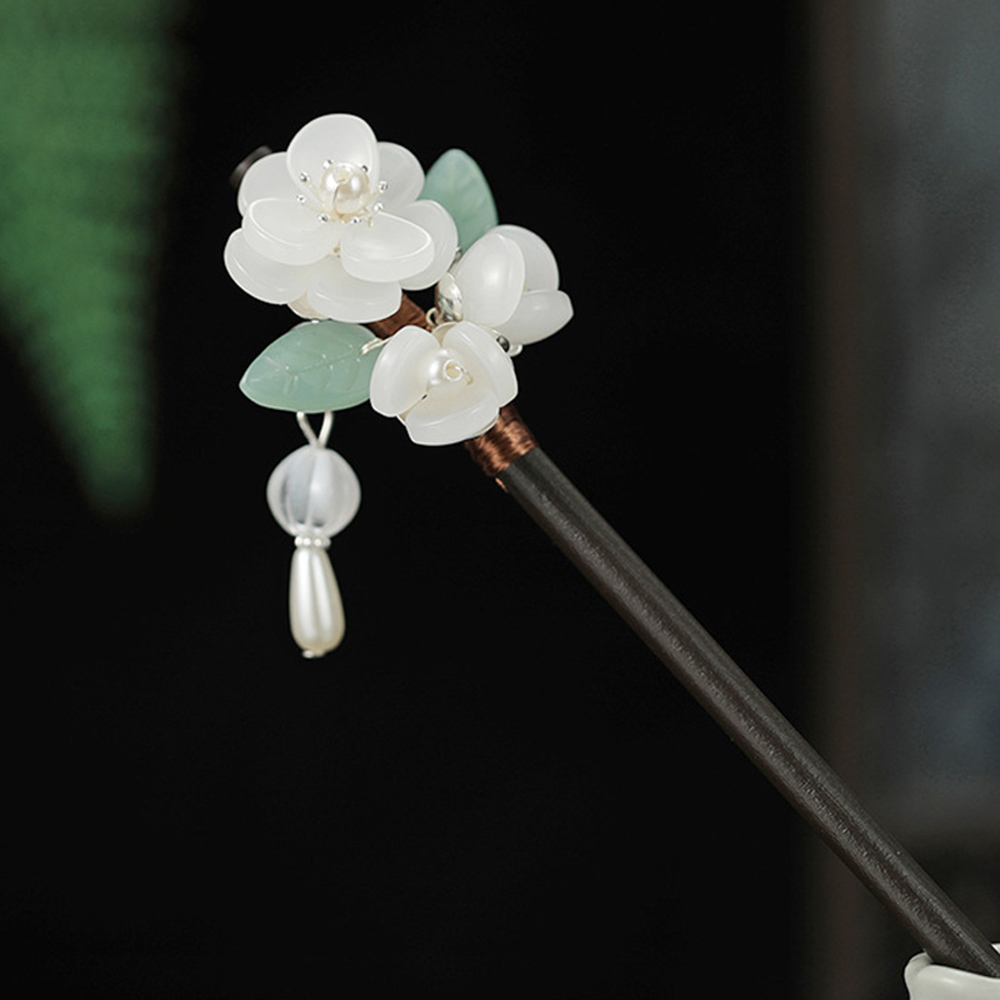 Retro Flower Hairpin With Pear - Jewelry Making Adults recension och pris